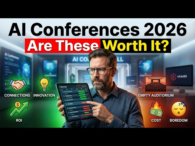 Top 10 AI Conferences to Attend in 2026 | Best AI Events for Developers, Executives & Innovators