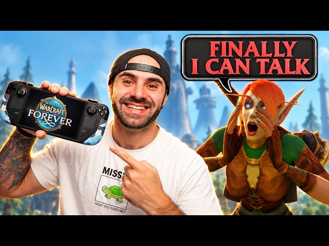You Can Finally Talk in WoW on Steam Deck (WoW Forever)