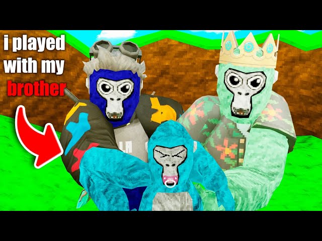 Teaching My Little Brother Gorilla Tag