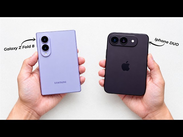 iPhone Duo vs Z Fold 8 – The Most Epic Foldable Comparison Ever!