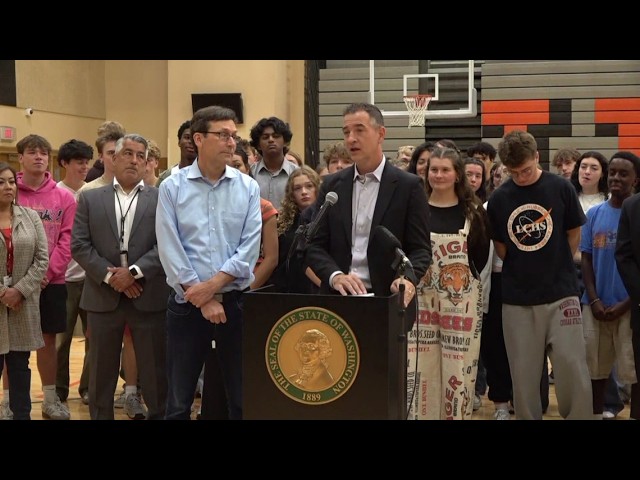 Full Press Conference: Governor Ferguson, SPS Superintendent talk cell phone policy