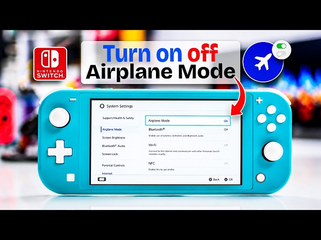 How to Use Airplane Mode on Nintendo Switch