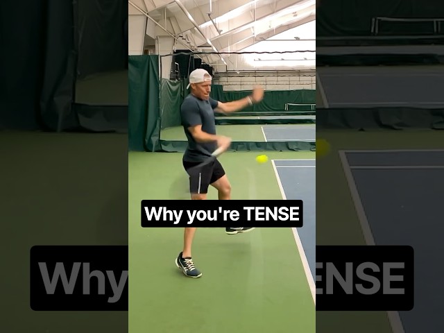 Why you're so TENSE when you hit the ball: