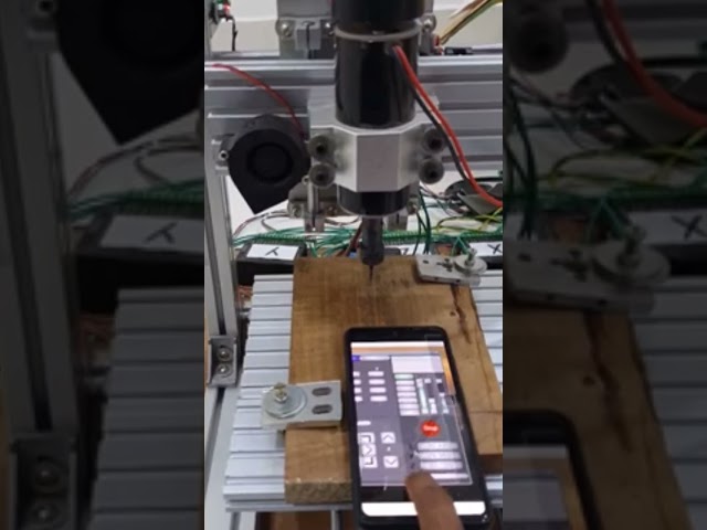 DIY Raspberry Pi CNC Machine control from Mobile & SBC-CNC Software #cnc #cncsoftware #3dprinting