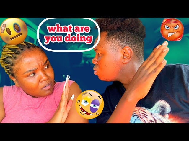 Acting Like I’m Going To Hit Her To See How She reacts! *VERY BAD IDEA*