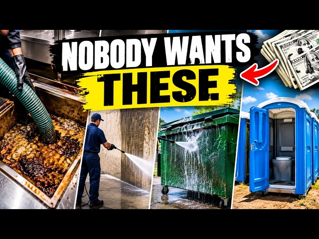 10 DIRTY CLEANING BUSINESSES Nobody Wants to Start (That Make Millions)