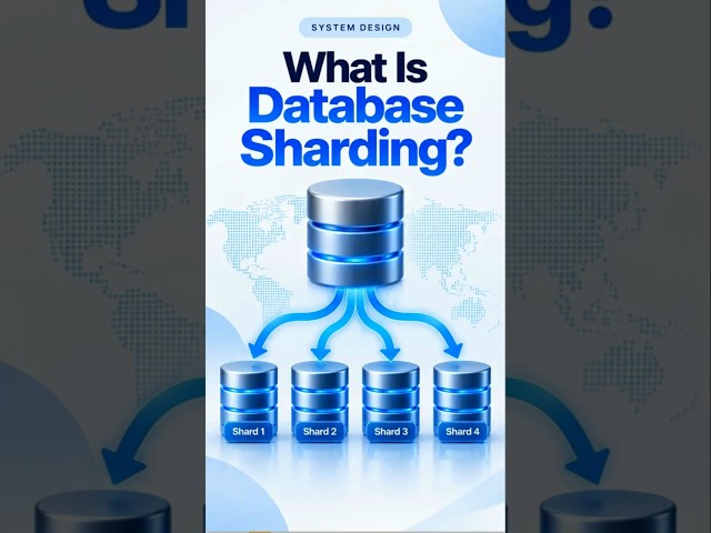 What is Database Sharding? | System Design Explained #databasesharding #systemdesign  #scalability