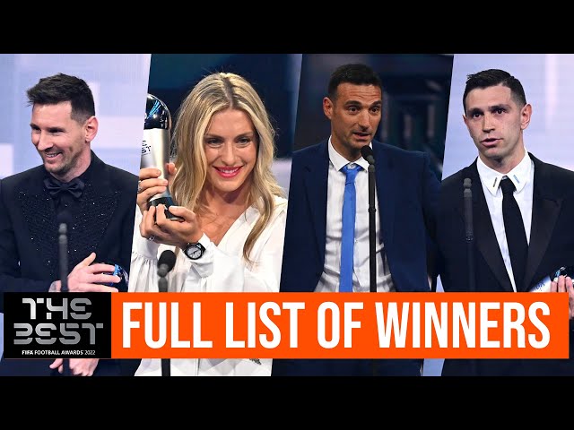 The Best FIFA Football Awards 2022 Full winners list