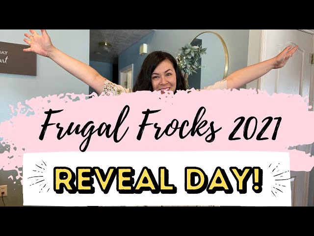 THE FINAL REVEAL FOR #FRUGALFROCKS2021  ~SEWING CHALLENGE, I 'll show you how to sew a caftan.