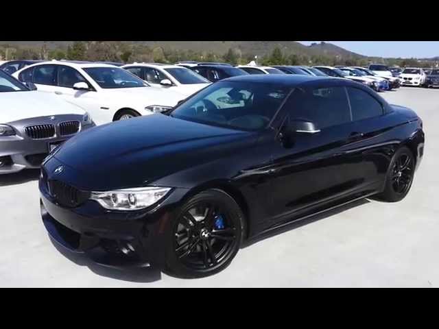 New BMW 428i Convertible BLACK OUT!! With Black 18 inch M Sport Wheels