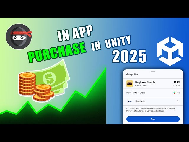 Learn In-App Purchase in Unity – Complete Guide for Beginners (2025)🔥