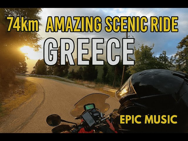 The Road Trip You’ll Never Forget: Greece’s Scenic Masterpiece. Epic Soundtrack!