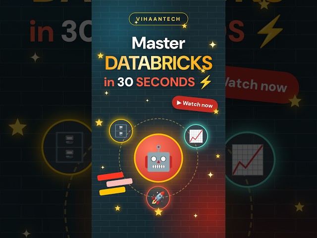 Master Databricks in 30 Seconds ⚡ | VIHAANTECH