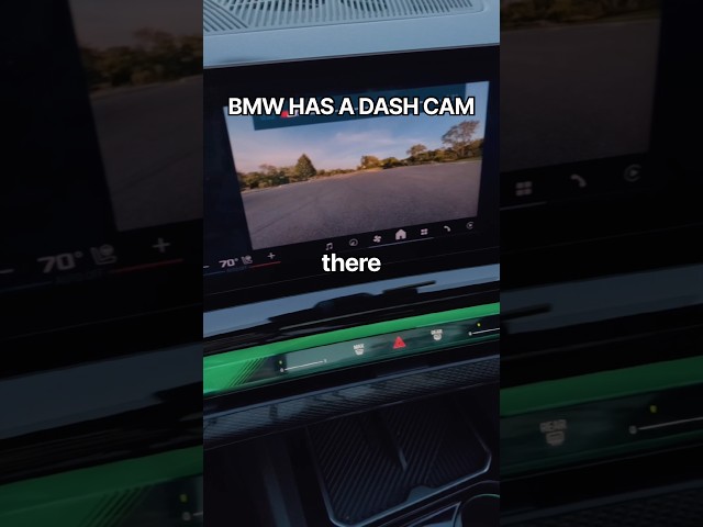 Your BMW Has A Built-in Dash Camera - BMW Drive Recorder