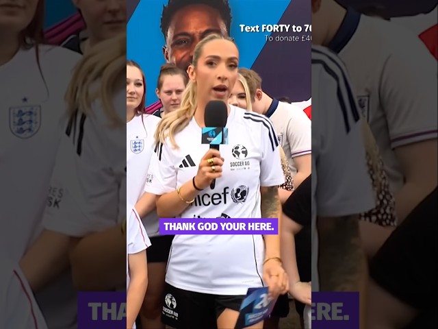 GK Barry was a vibe at Soccer Aid ๐