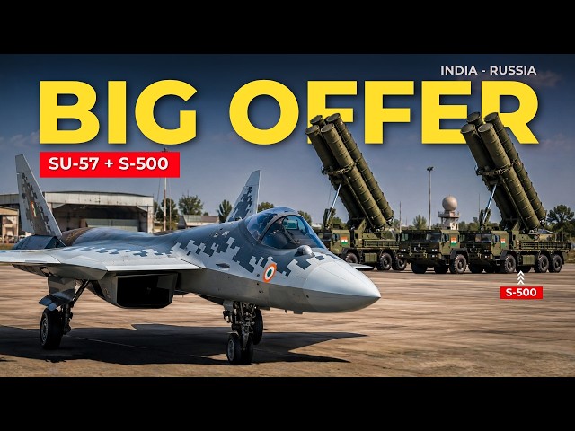 Defence Updates - India Su57 & S500 Combo, AK203 Rifle Stolen, India-Russia SCO Deal
