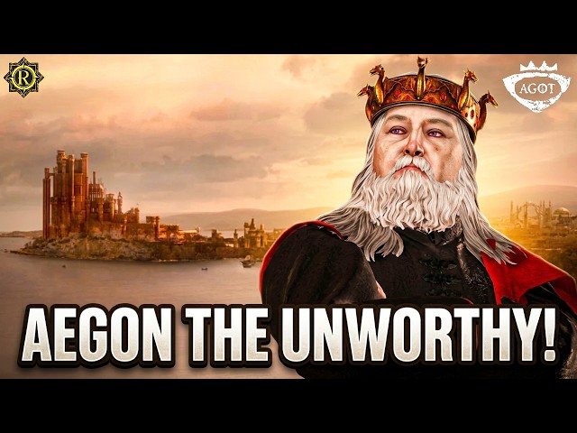 I Played as AEGON THE UNWORTHY and it was...INTERESTING! | AGOT CK3