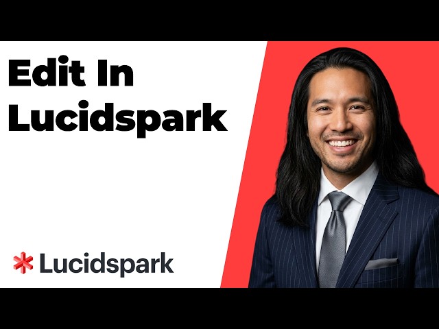 How To Edit In Lucidspark (Easy Guide)
