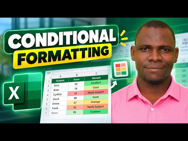 How to Use Conditional Formatting in Excel | Excel Tutorial for Beginners