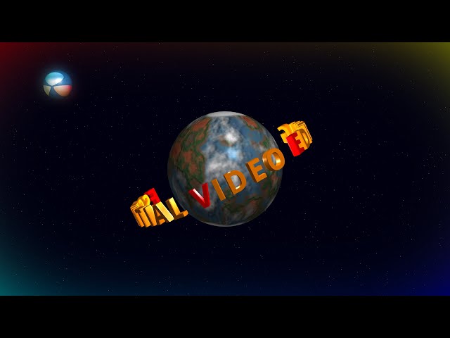Orbiting 3D Text Animation Effect and 3D Basics in DaVinci Resolve 17 - Free Fusion Template