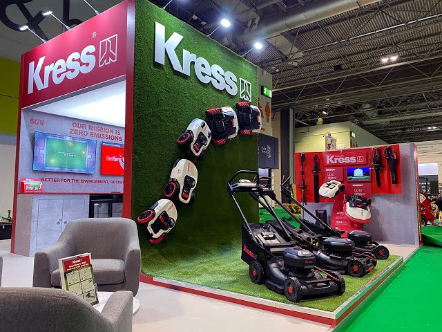 Time-lapse of the exhibition stand build for Kress at SALTEX 2021 - Birmingham NEC