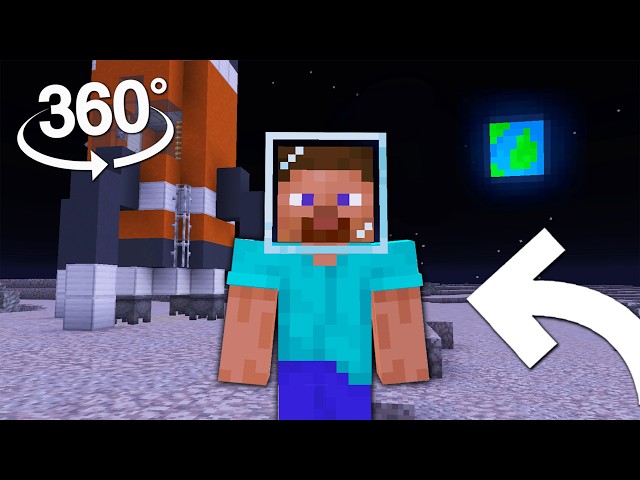 You're Steve but the MOON is actually terrifying...