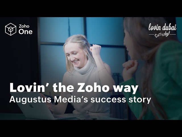 Augustus Media Lovin' the Zoho way.