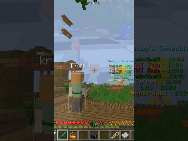 Minecraft pvp moments daily