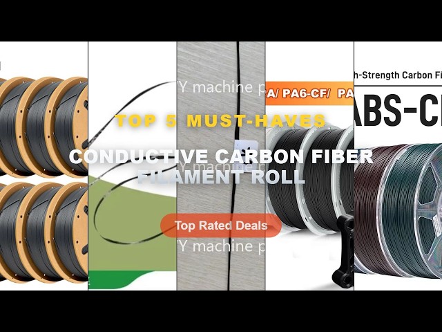 Amazing Conductive Carbon Fiber Filament Roll You Need To See - ESUN ABS Filament Carbon Fiber Fille