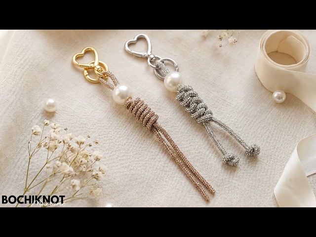 2 Easy Macrame Keychain Tutorials | Barrel Knot & Snake Braid