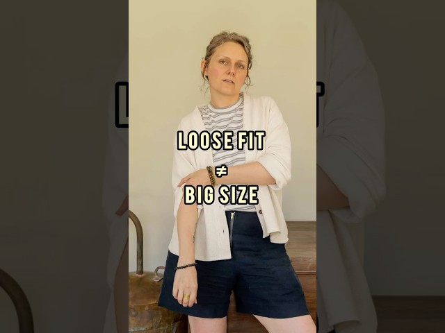 The biggest misconception about relaxed fit clothes