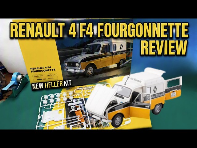 HELLER RENAULT 4 F4 FOURGONNETTE REVIEW