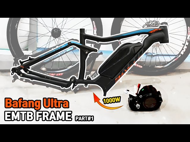 Barfang Ultra + SEROXAT  Frame Motor Install - E-MTB Build Vlog 1