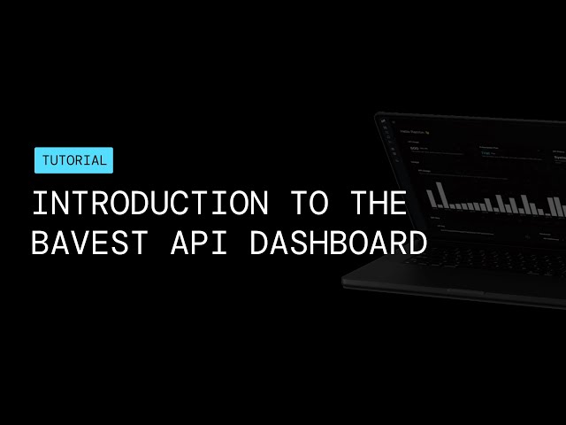 Tutorial API Dashboard - Tools & Features