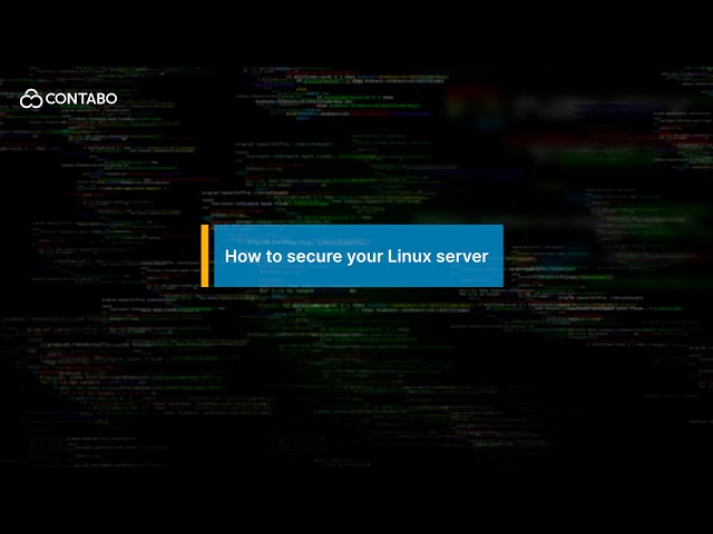 How to secure your Linux server