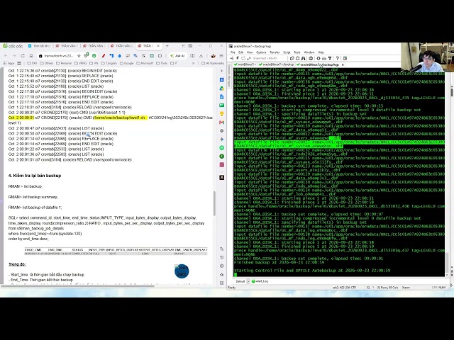 Buổi 09 - 14.Thực hành Backup tự động | Trần Văn Bình - Bậc thầy Database