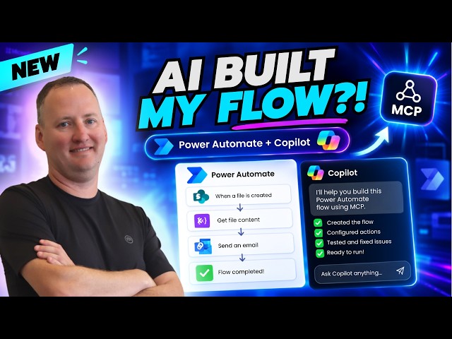 NEW! Build Power Automate Flows with AI GitHub Copilot + MCP