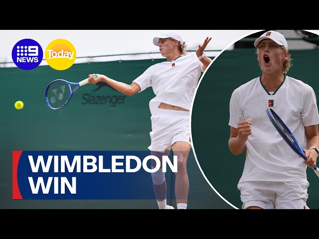 ‘Don’t think I need to’: Hewitt won’t pick dad’s brain before Wimbledon final | 9 News Australia