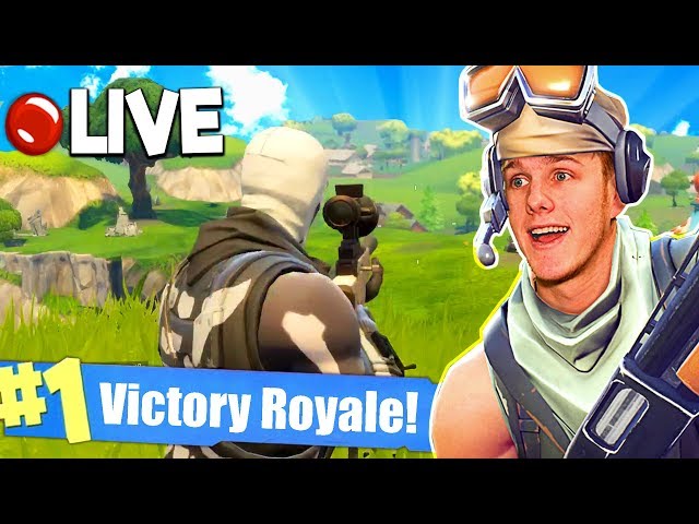 Epic Squad Victory Royales LIVE! (Fortnite Battle Royale)