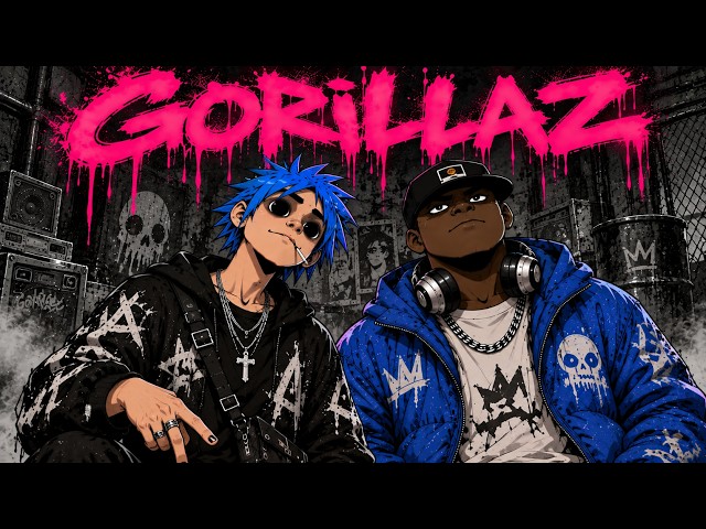 Gorillaz Dark 2000s Vibe – Psychedelic Trip-Hop AI | Lost Tapes