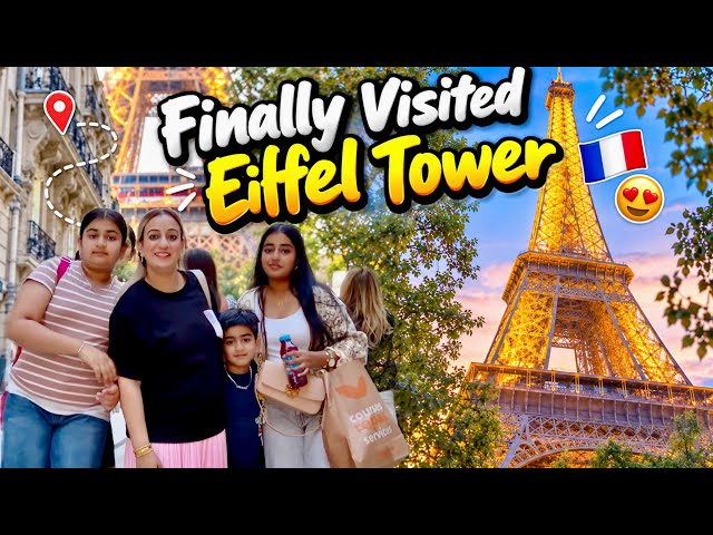 ‼️Part 22 Day 3 In Paris Finally Seeing Eiffel Tower ✨😱🚨But Someone Stole My Phone?!