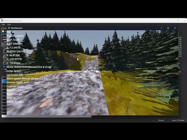 3D Interactive Render Video - XYZ Mesh v10