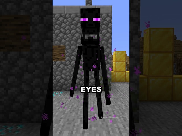 How the Enderman Farm was made in Minecraft #shorts