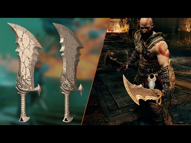 God of War - Kratos decides to get his Blades of Chaos to save his child.