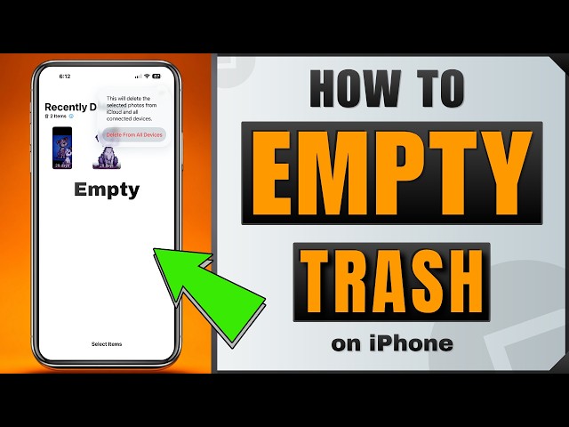 How to Empty Trash and Delete Files Permanently on iPhone