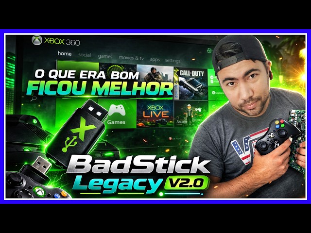 NOW WHAT WAS GOOD FOR XBOX 360 JUST GOT MUCH BETTER - BadStick V2.0
