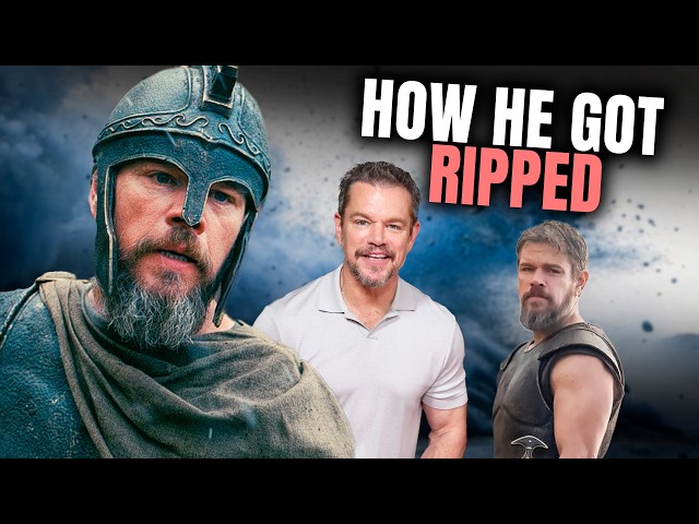 How Matt Damon Got Ripped For Christopher Nolan's The Odyssey