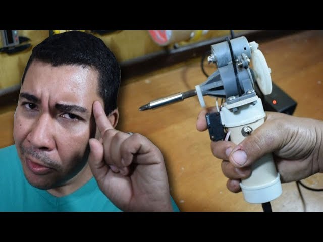 Build a DRILL from scrap!