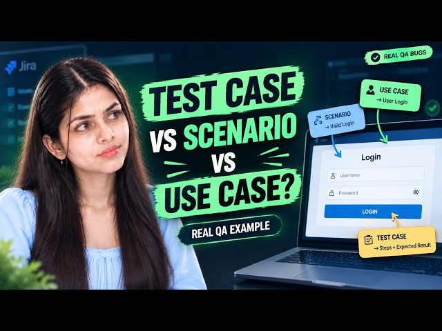 Test Scenario vs Test Case vs Use Case | How I Write Them as a QA Engineer