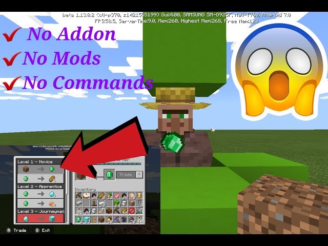 How to Change Trade Villager In Minecraft